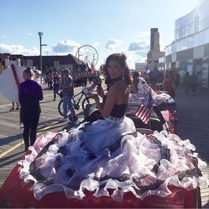 Piano themed costume dress from Miss America “show us your shoes parade”